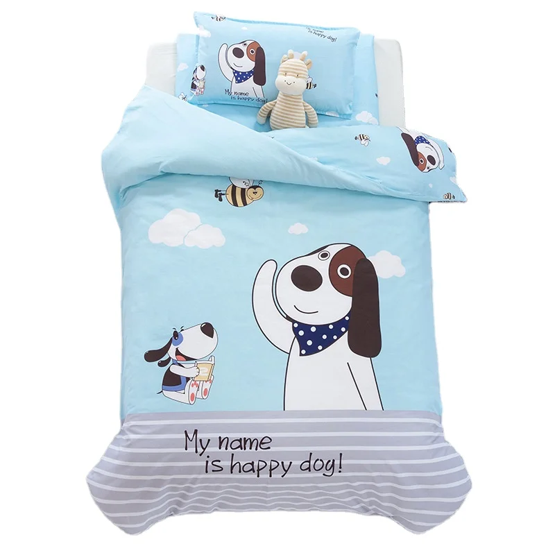 Cartoon-Floral-Printed-100-Cotton-3-Piece-Bedroom-Crib-Bedding-Set-Air-Permeable-Baby-Duvet-Cover-King-Twin-Sizes-Home