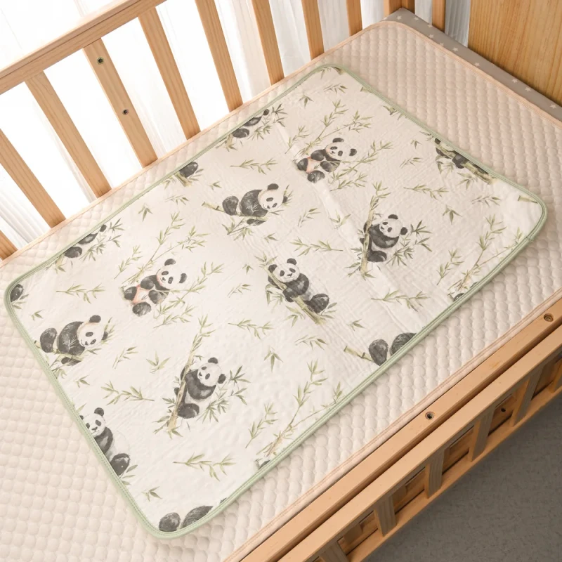 Cartoon-Pattern-Baby-Changing-Pads-70-X-90-cm-Fast-Absorb-Waterproof-Muslin-Cotton-Baby-Diaper-Changing-Mat