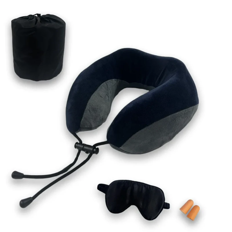 Cervical-Memory-Foam-Fillable-Travel-Neck-Support-Airplane-Pillow-for-Neck-Pain