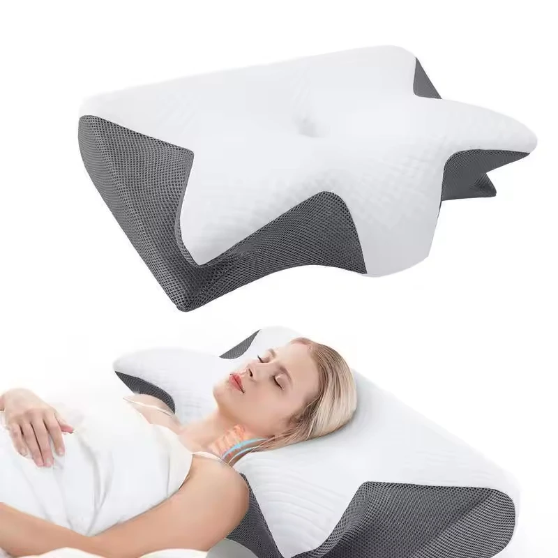 Cervical-Neck-Pillow-Memory-Foam-Pillows-with-100-Breathable-Memory-Foam-for-Neck-Pain-Relief-for-Side-Back-Sleepers
