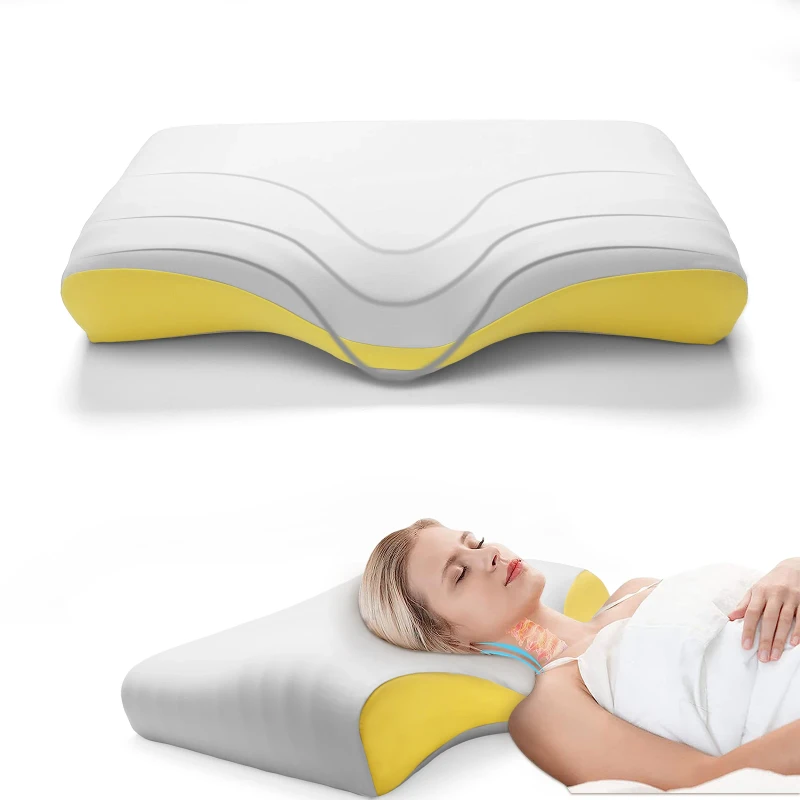 Cervical-Neck-Pillows-For-Pain-Ergonomic-Hollow-Design-For-Spine-Alignment-Relief-Sleeping-2-Way-Adjustable-Orthopedic-Pillow