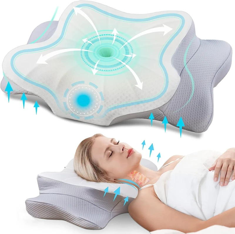 Cervical-Pillow-Contour-Memory-Foam-Ergonomic-Orthopedic-Neck-Support-Pillow-for-Side-Back-Stomach-Sleepers-for-Neck-Pain-Relief