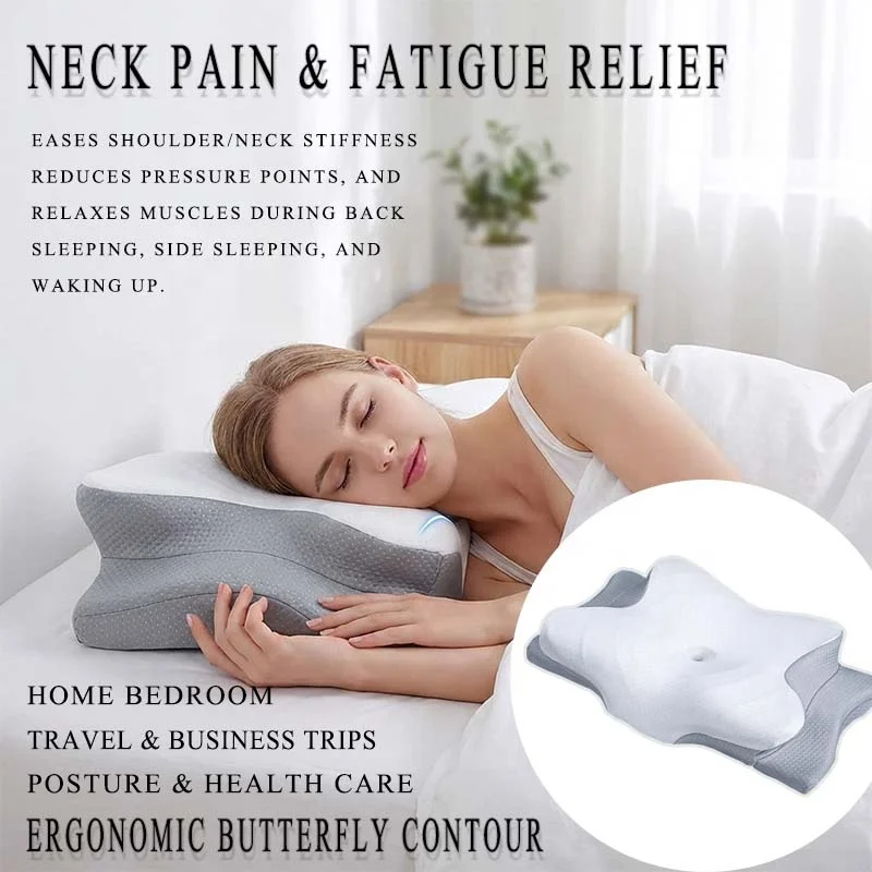 Cervical-Pillow-Cozy-Sleeping-Odorless-Ergonomic-Contour-Memory-Foam-Pillows-Orthopedic-Bed-Pillow-for-Side-Back-Stomach-Sleeper