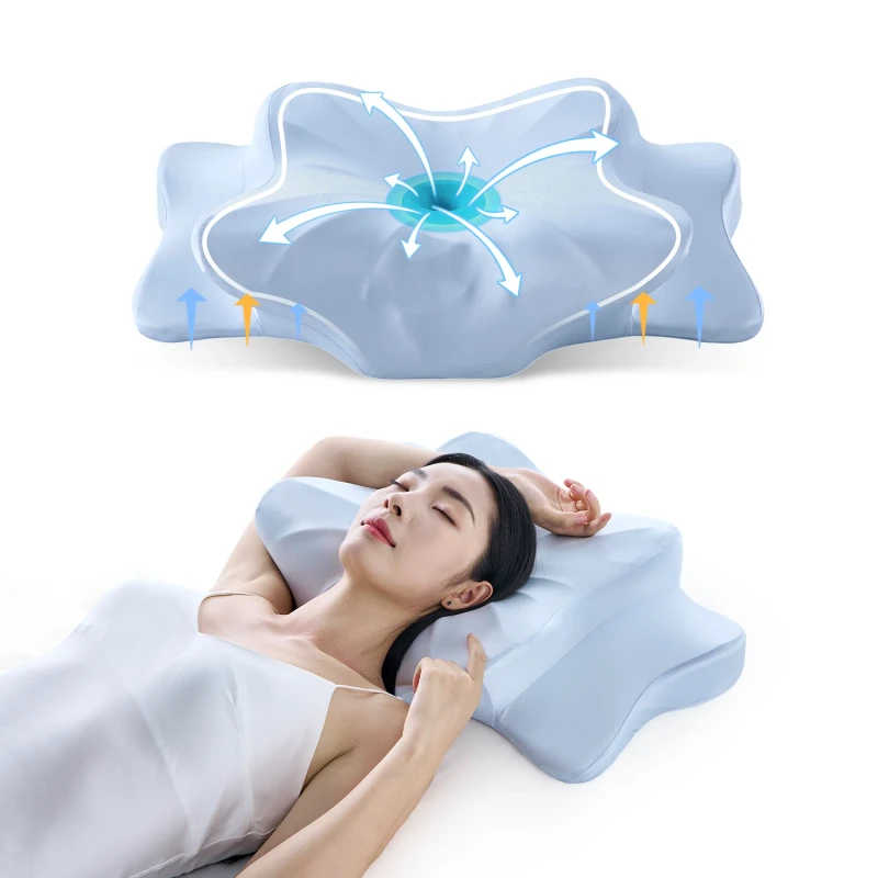 Cervical-Pillow-For-Neck-Pain-Relief-Contour-Memory-Foam-Pillow-For-Couples-Anti-Pressure-Hand-Pillow-For-Couples-Sleeping
