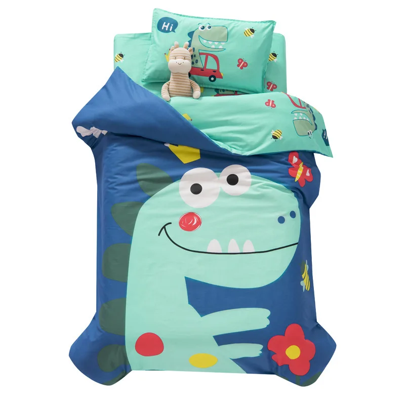Childrens-Bed-Quilt-Nap-Duvet-Set-Pure-Cotton-Baby-Kids-Bedding-Set