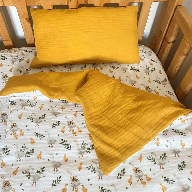 Childrens-Bedding-Set-Childrens-Muslin-Cotton-Custom-Printed-Childrens-Duvet-Cover-Set