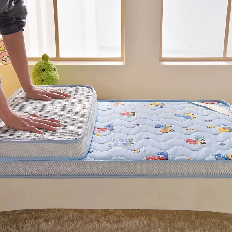 Chilled-4D-Air-Fiber-Student-Mattress-Breathable-Baby-Bed-Pad-Washable-Pet-Cooling-Mat-Summer-Heat-Relief-Sleeping-Topper