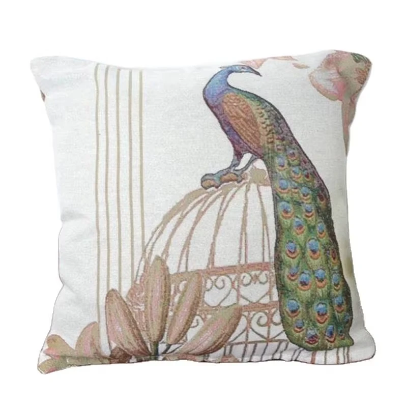 China-Bedding-Pillowcase-Jacquard-Peacock-Cushion-Cover-Woven-Fabric-Sofa-Bed-Pillow-Cover-Embroidery-Pillow-Case