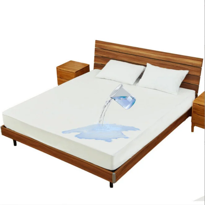 China-Factory-Supply-Bamboo-Fabric-Laminated-Waterproof-Mattress-Protector