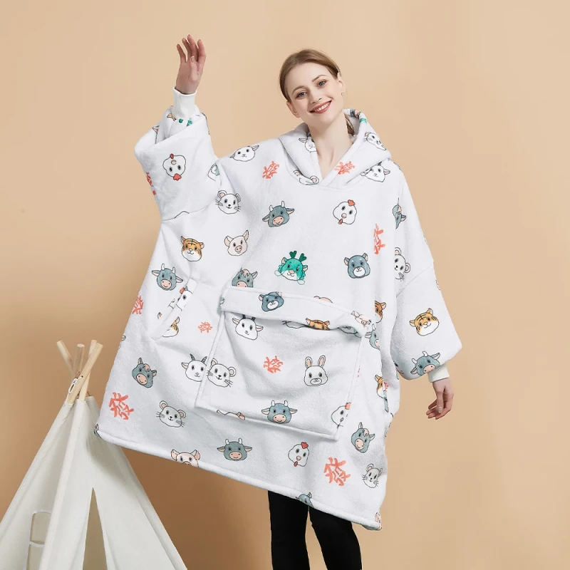 China-Factory-Warm-Cozy-Hooded-Blanket-Sweatshirt-One-Size-Fits-All-Custom-Blanket-Hoodies-For-Adult