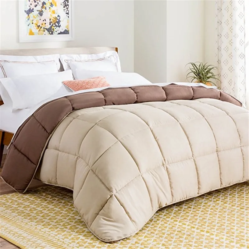 China-Manufacturer-Five-Star-Luxury-Hotel-Thick-Goose-Down-Filling-Duvet-Comforter-Quilt