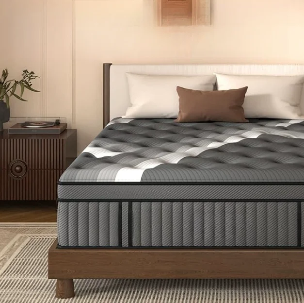 China-Manufacturer-New-Design-OEM-ODM-Full-Size-Mattress-Cool-Fabric-Latex-Pocket-Spring-Mattress