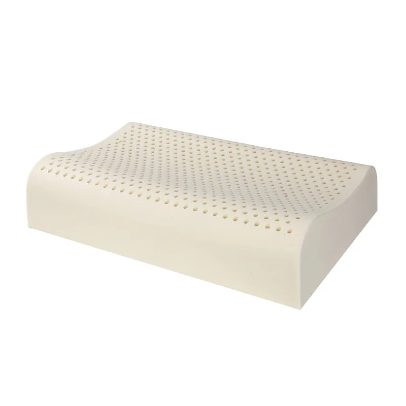 China-Natural-Talalay-Latex-Wavy-Shape-Pillow-Adult-Rubber-Cervical-Support-Single-Use-Neck-Care-Pillow-Core-Breathable
