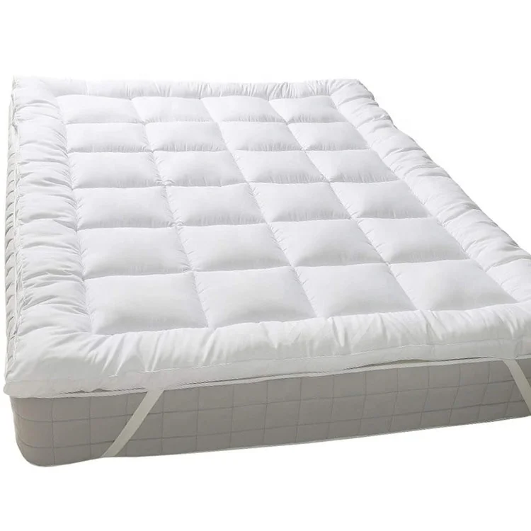 Chinese-Factory-Customized-Hotel-Bed-Mattress-Topper-Anti-slip-Mattress-Pad