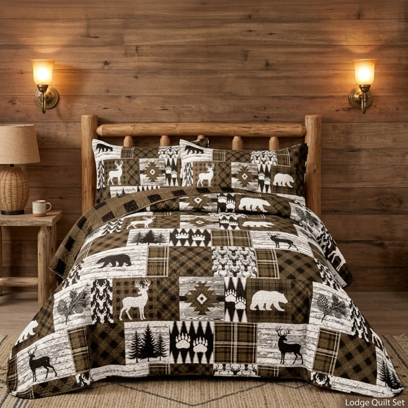 Christmas-Quilt-Set-Patchwork-Reversible-3pcs-Bedspread-Set-Custom-Printed-Throw-Bedspreads-Patchwork-For-Christmas
