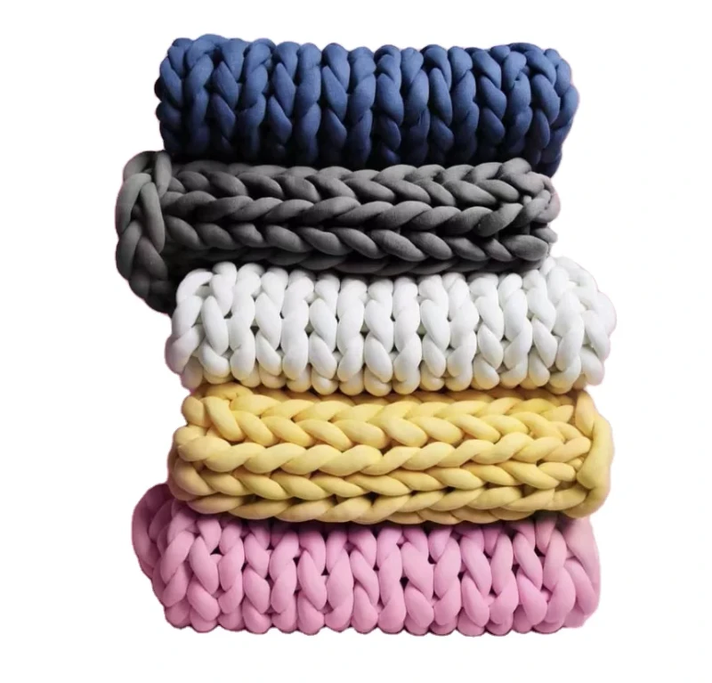 Chunky-Knit-Blanket-for-Adult-Stress-Glass-Beads-Weighted-Blanket-Custom-Autism-Heavy-Cotton-Adults-Sensory-Weighted-Blanket