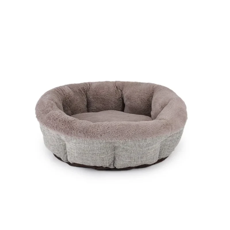 Classic-Faux-Fur-Dog-Bed-Winter-warm-Heating-Cooling-Pet-Mat-for-Deep-Sleep-All-Seasons-for-Small-and-Medium-sized-Dogs
