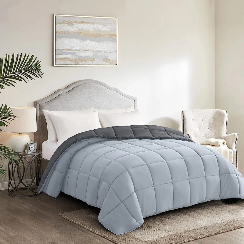 Classic-Super-Soft-Garment-Microfiber-Solid-Color-Comforter-Set