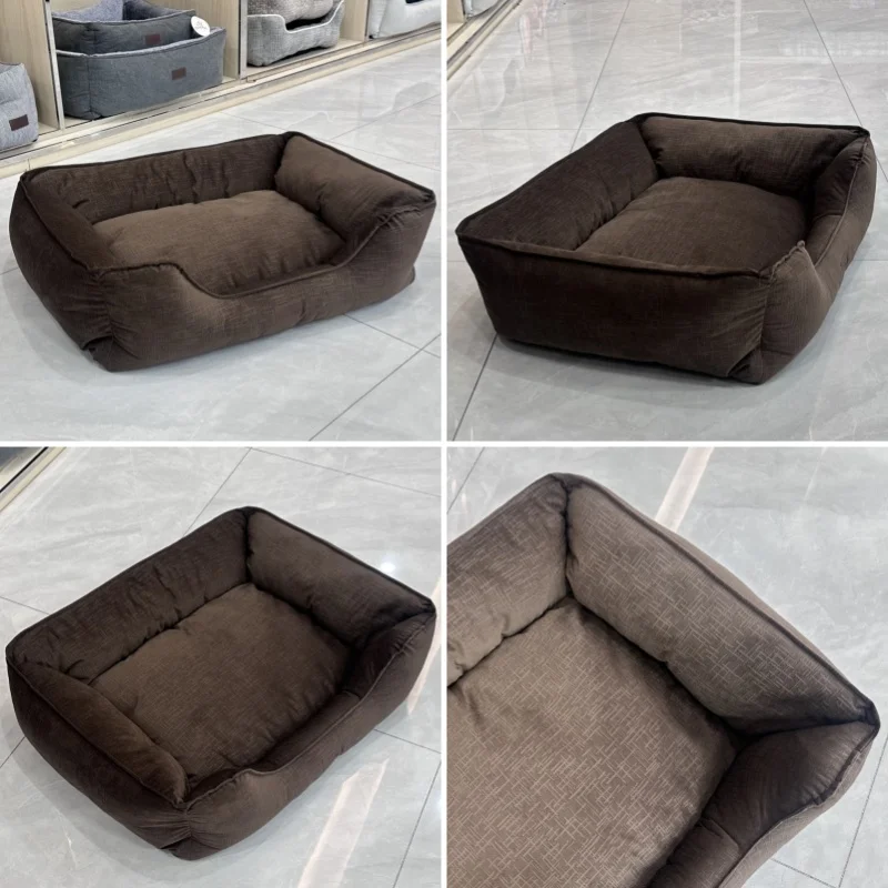 Cloud-Customizable-Pet-Bed-Ergonomic-Faux-Fur-Sustainable-Eco-Friendly-Luxury-Plush-Pet-Bed-Washable