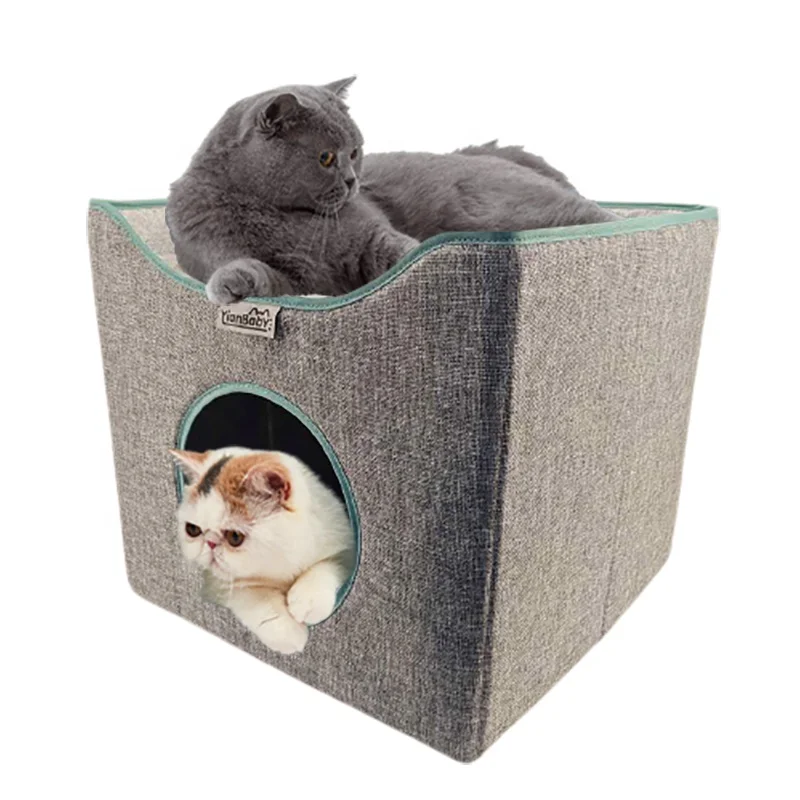Collapsible-Cat-House-Breathable-Dog-Bed-Pet-Winter-Warm-House