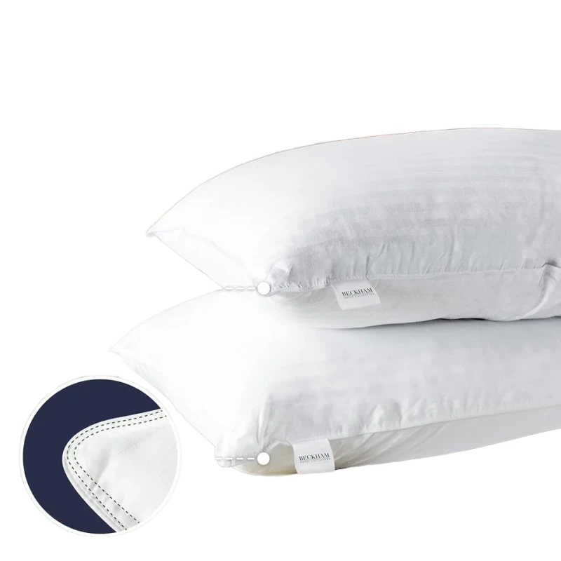 Collection-Bed-Pillows-Modern-Gel-Cooling-Standard-Queen-Size-Set-2-for-Back-Stomach-Side-Sleepers-Neck