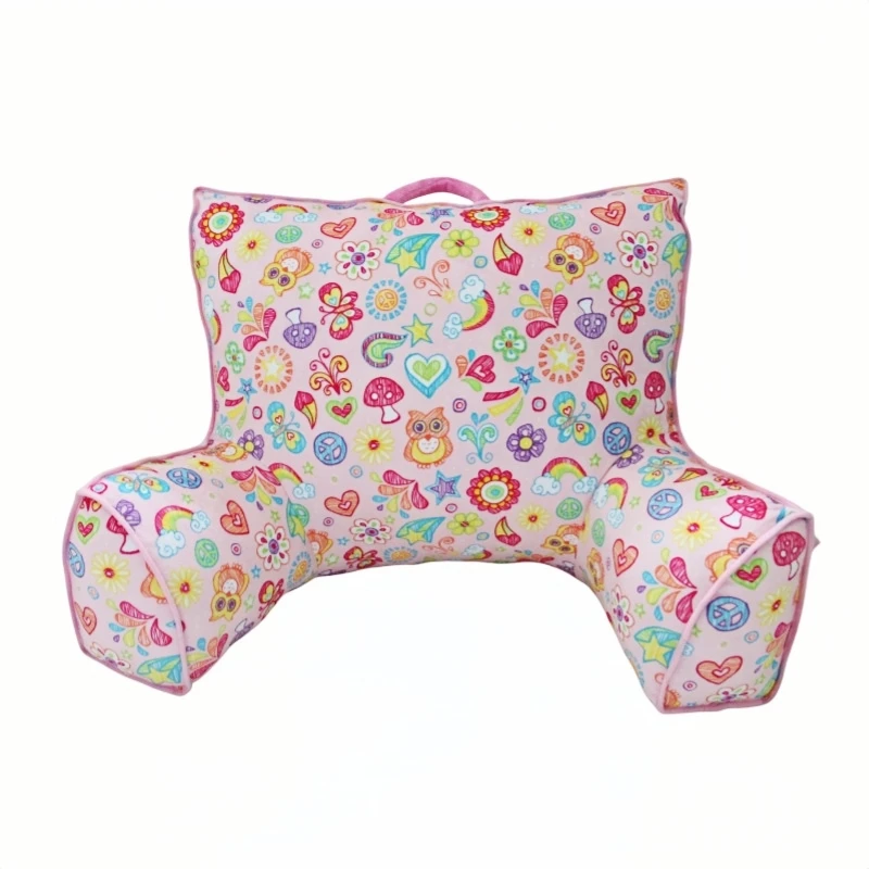 Colorful-Backrest-Cushion-Lumbar-Support-Pillow-Triangle-Reading-Pillow-Soft-Headboard-Cartoon-Plush-Pillow