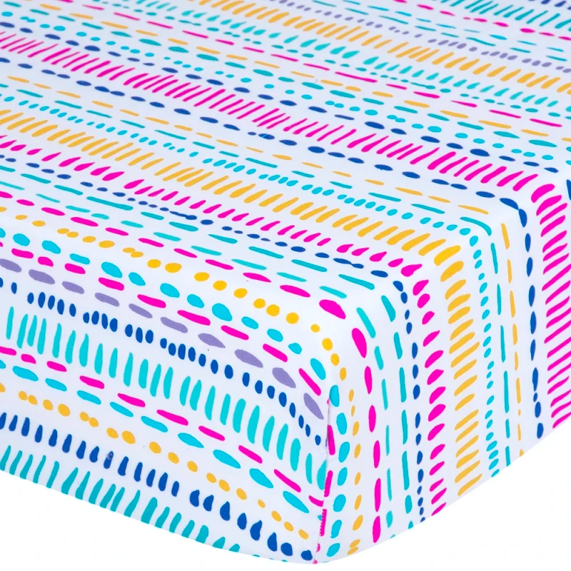 Colorful-Pattern-Design-Children-Bed-Bedding-Fitted-Sheet-for-Babies