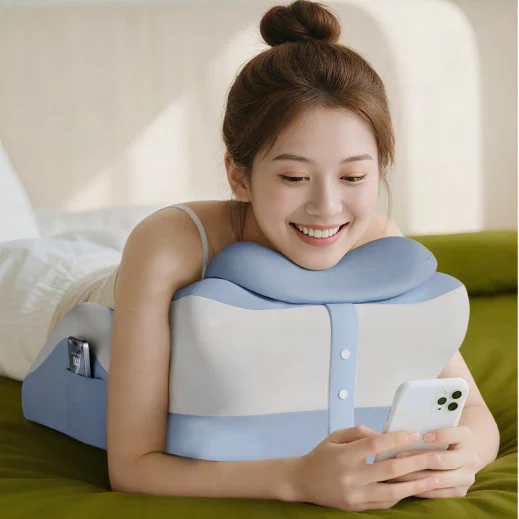 Comfort-Wedge-Pillow-Couple-Pillow-Sweet-Spot-Body-Pillow-Memory-Foam-Multiposition-Prone-Pillow-with-Removable-Protective-Cover
