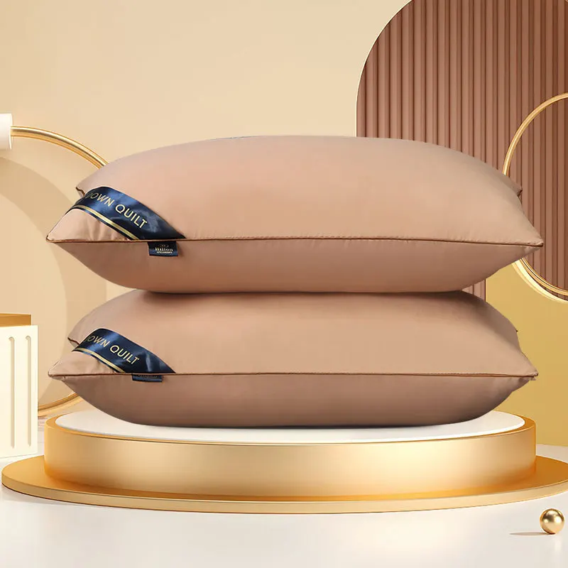 Comfortable-Fiber-Pillow-Double-Bed-Pillows-for-Sleeping-Bed-Pillow-with-High-Weight-Filling-All-Season-for-Hotels
