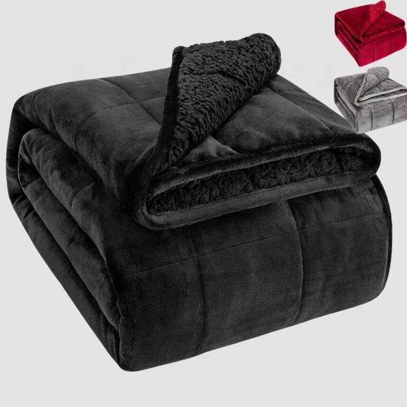 Comfortable-Helps-Sleep-Stress-Relieve-Sherpa-Minky-Fleece-Adult-Heavy-Gravity-Snsory-Weighted-Blanket-for-Sleeping