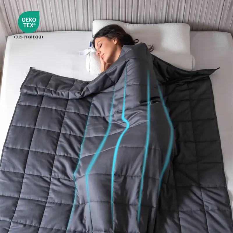 Comfortable-Weighted-Blanket-Breathable-Fabric-Custom-Gravity-Heavy-Blanket
