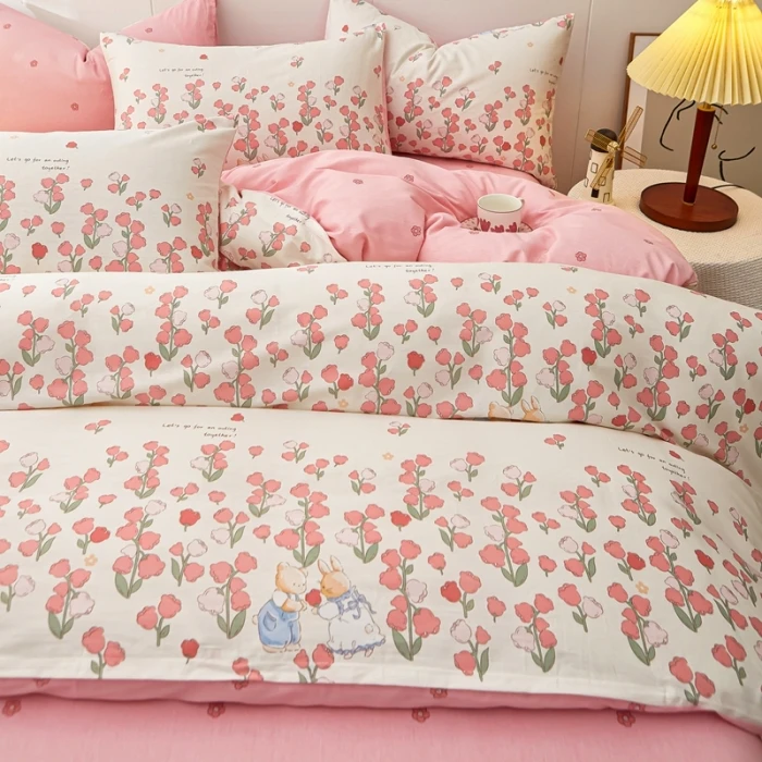 Comforter-Set-4-Piece-King-Teal-Color-1
