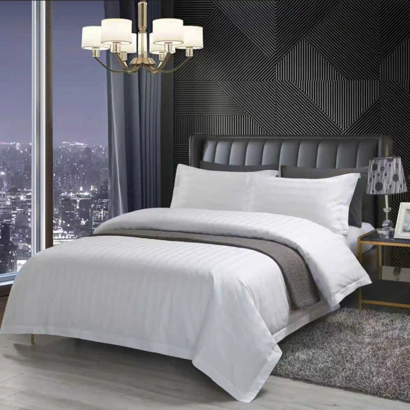 Complete-Bedding-Ensemble-Custom-Woven-Hotel-Bedding-Set-Queen-King-Size-100-Cotton-300TC-Eco-Friendly-Anti-Pilling-Non-Toxic