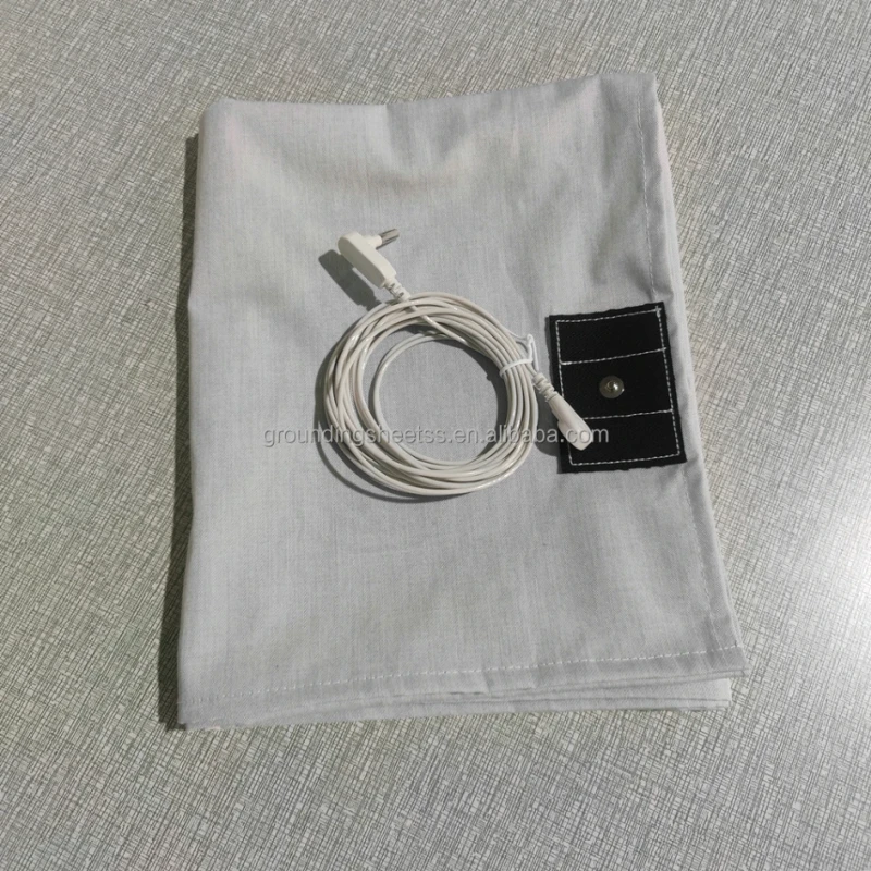 Conductive-Eco-Friendly-Stainless-Steel-Grounding-Sheet-Plain-for-Home-Use-King-Size-Flat-Bed-Sheets-400TC
