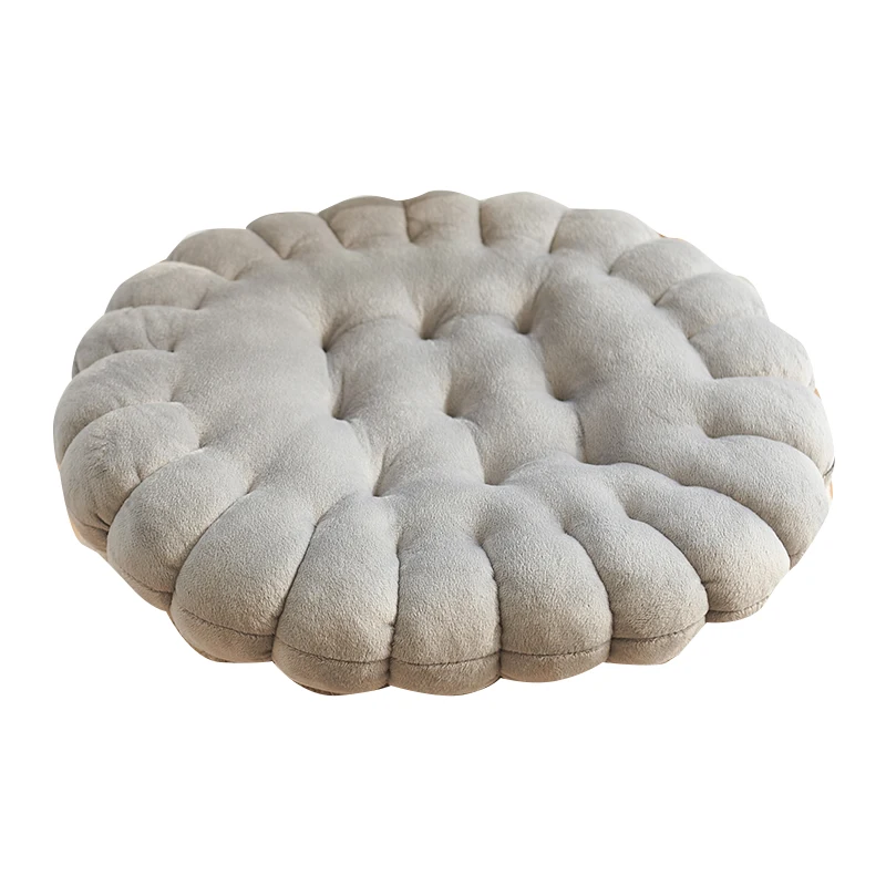 Cookie-Shape-Cute-Throw-Pillows-Cushion-for-Sofa-and-Floor-Kids-and-Girls