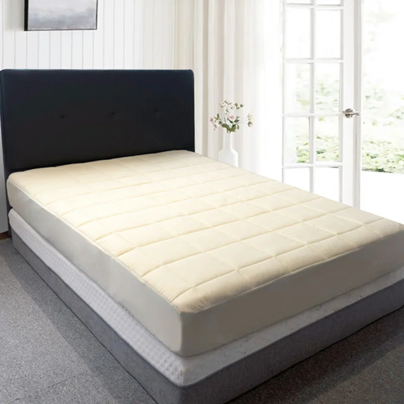 Cooling-10cm-Extra-Thick-Quilted-Nylon-Mattress-Pad-Cover-Super-Soft-Breathable-Bed-Topper-OEKO-TEX-Certified-All-Season