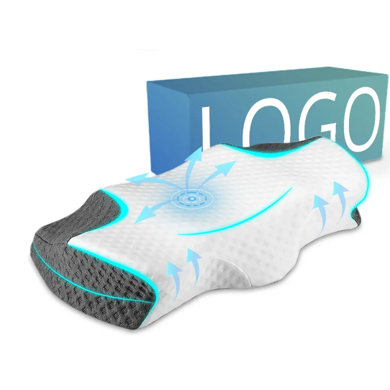Cooling-Ergonomic-Contour-Cervical-Memory-Foam-Pillow-for-Pain-Relief