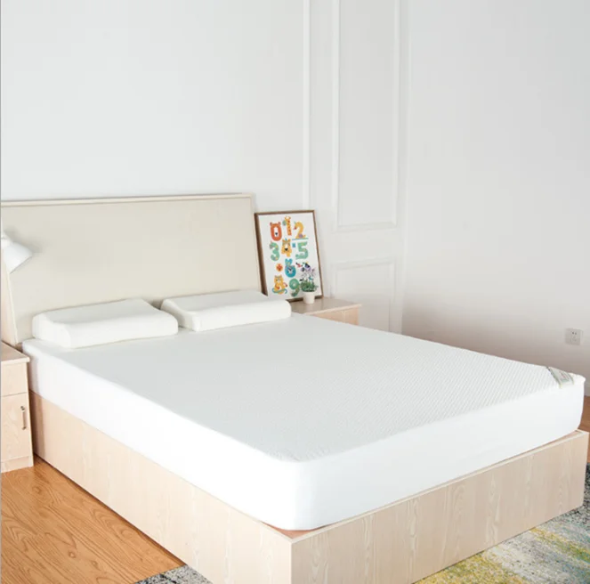 Cooling-Ice-Silk-Waterproof-Mattress-Topper-Cover-Mattress-Protector