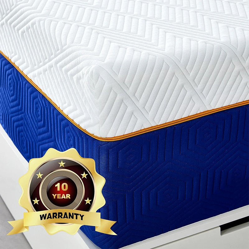 Cooling-Memory-Foam-Mattress-Topper-With-Zipper-Twin-Full-Queen-King-Size-Mattress-for-Family-Queen-Size-Mattress-in-a-Box