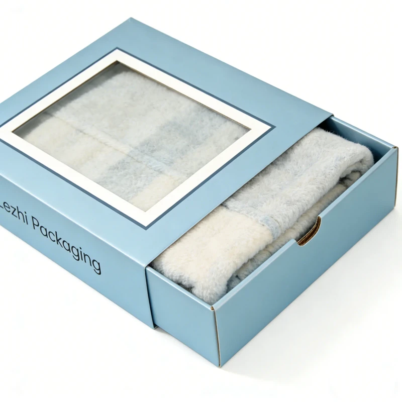 Corrugated-Board-Paper-Drawer-Box-for-Bed-Sheet-Custom-Logo-Size-Pull-out-Bedding-Pillowslip-Drawer-Box-with-PVC-Window