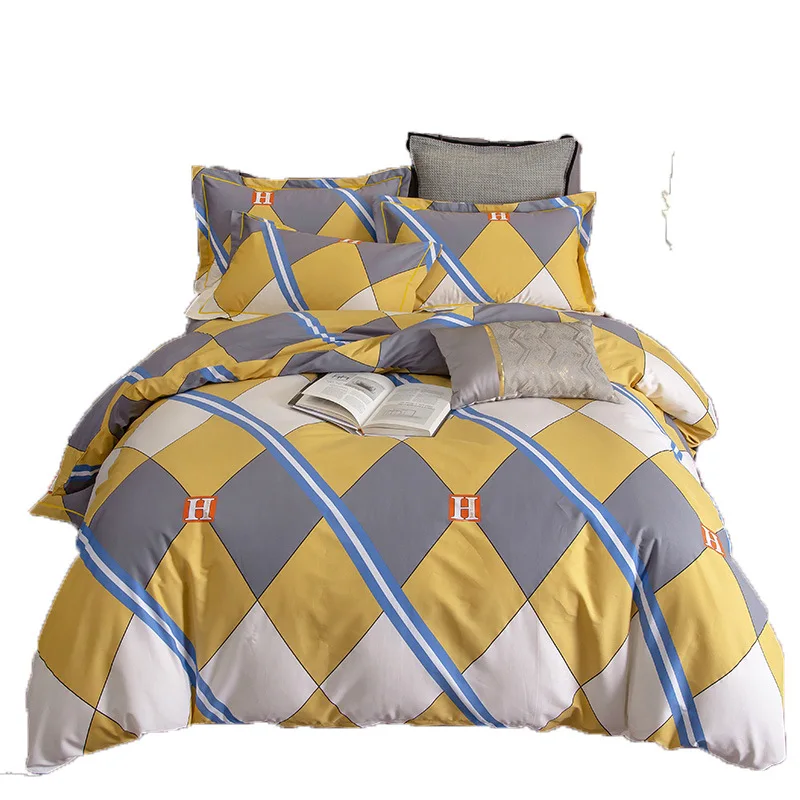 Cotton-Bedsheet-Home-Quilt-Cotton-Bedding-Set-100-Cotton-Bedding-Sheet-Set