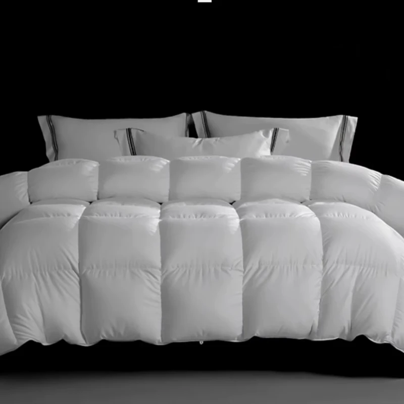 Cotton-Casing-90-10-White-Duck-Down-Feather-Hotel-Duvets