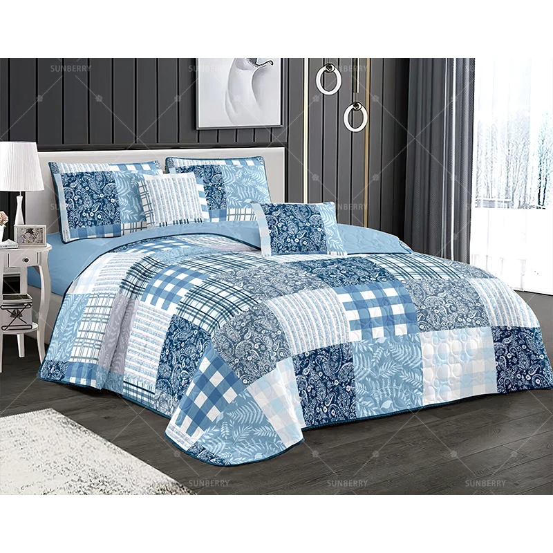 Cotton-Filling-Quilt-Bedspread-Luxury-Coverlet-Custom-for-Home-Use-High-Quality-Bedding-Collections
