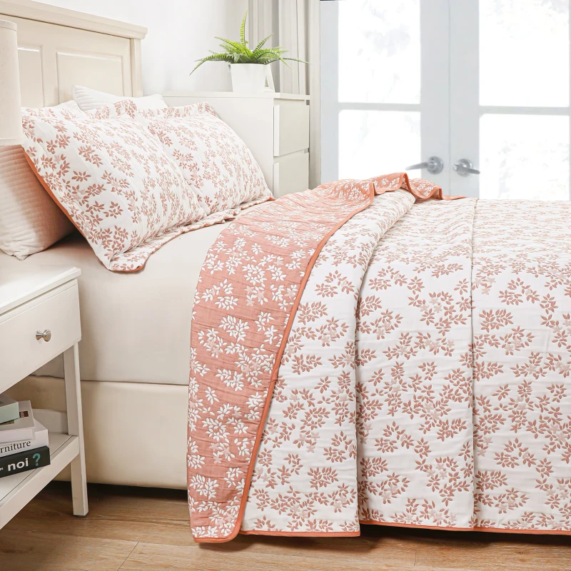Cotton-Jacquard-Bedspread-Set-Reversible-Bed-Spread-for-All-Season-Double-Sided-Use-Quilt-Set