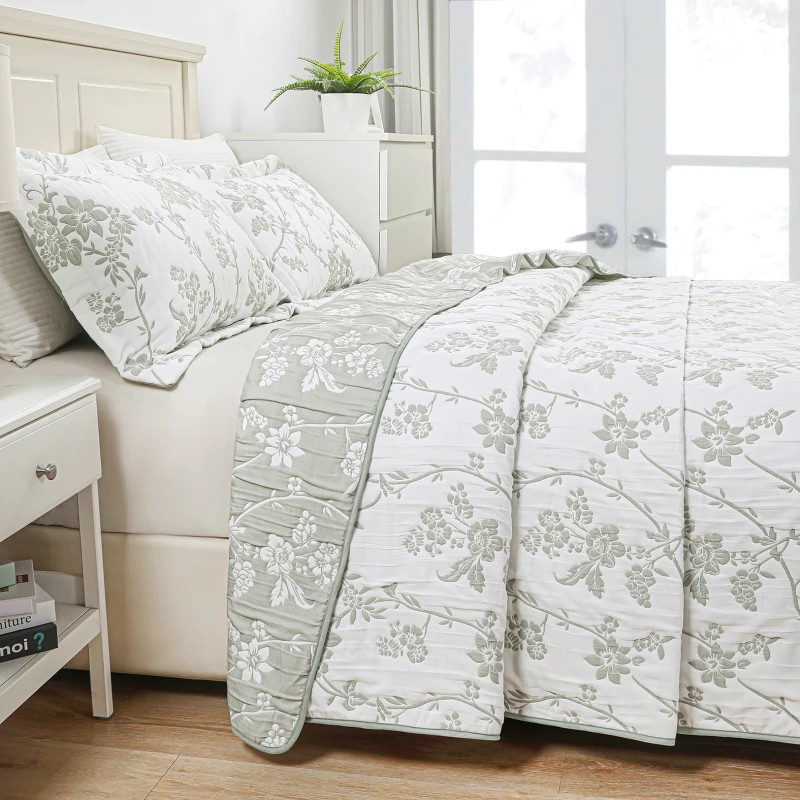 Cotton-Jacquard-Bedspread-Set-Reversible-Bedspread-Set-for-All-Season-Double-Sided-Use-Quilt-Set