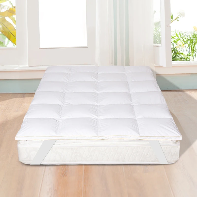 Cotton-King-Size-Bed-Velvet-Bamboo-Cotton-Cover-Organic-Queen-Bed-Mattress-Pads-Topper
