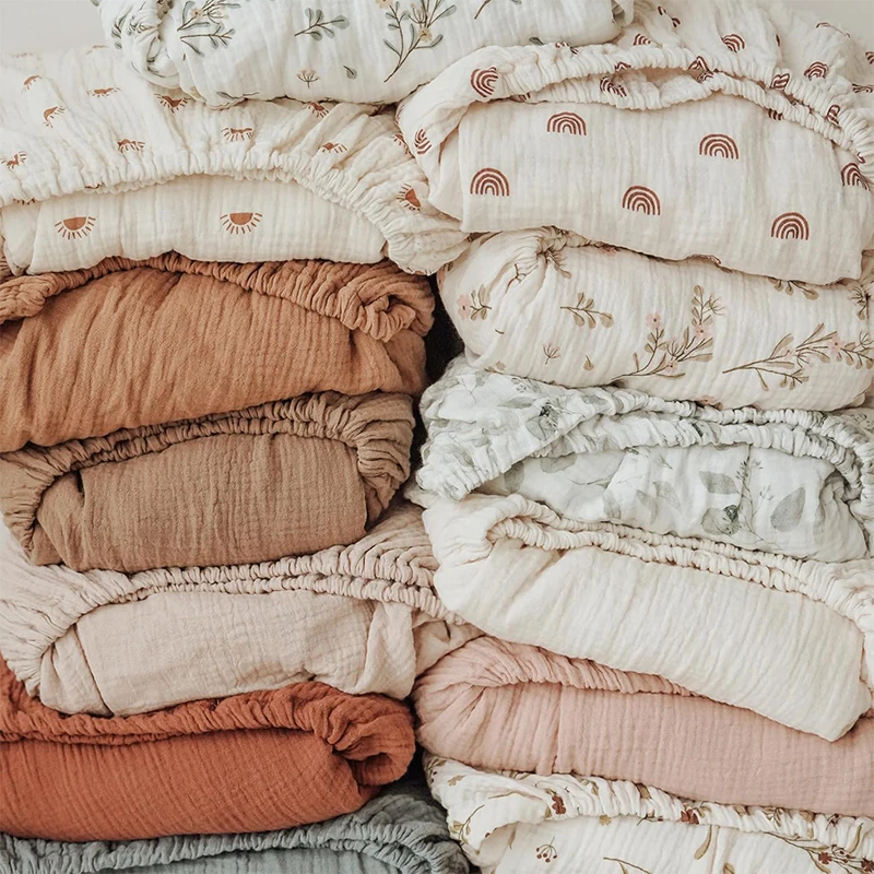 Cotton-Throw-for-Infants-Double-Layer-Soft-Cotton-Gauze-Blanket-Bedding-for-Kids-Strollers-Knitted-Technics