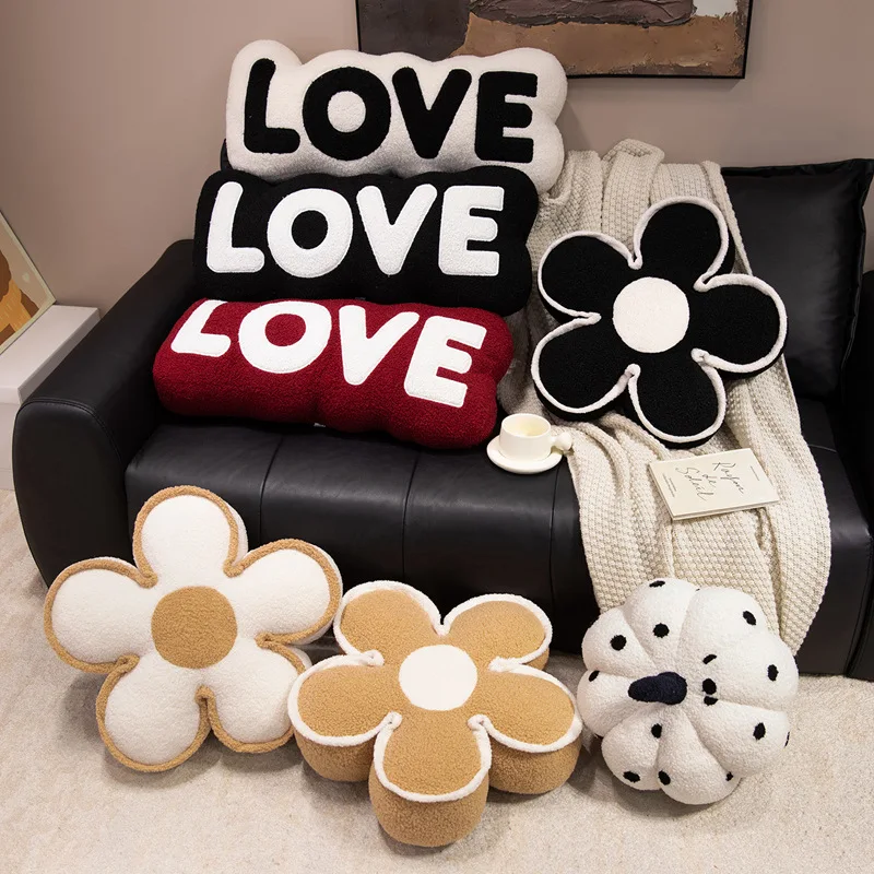 Creative-Plush-Throw-Pillows-Customizable-Cotton-Minimalist-Nordic-Design-Letter-Pumpkin-Flower-Living-Room-Decor