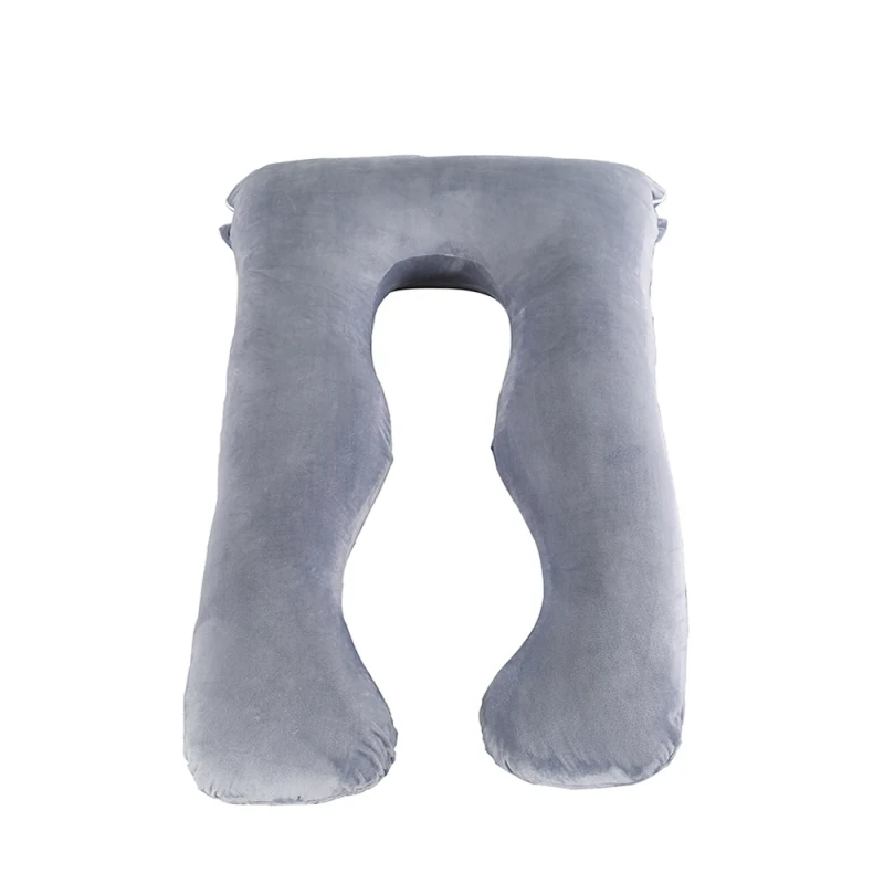 Curved-Maternity-Cushion-Cotton-Breathable-Cool-Cover-Soothing-Sleep-Aid-for-Expectant-Moms