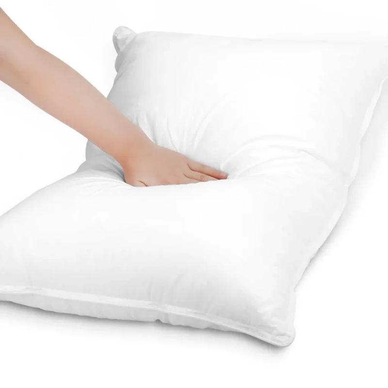 Cushion-White-Duck-or-Goose-Feather-and-Down-Pillow-Inner-Insert-Pillow-Goose-Down